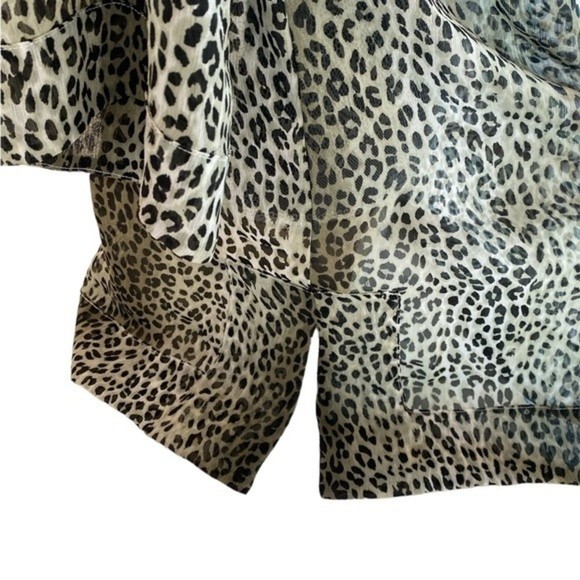 Tommy Bahama | Sheer Animal Print Swim Coverup - Picture 4 of 6
